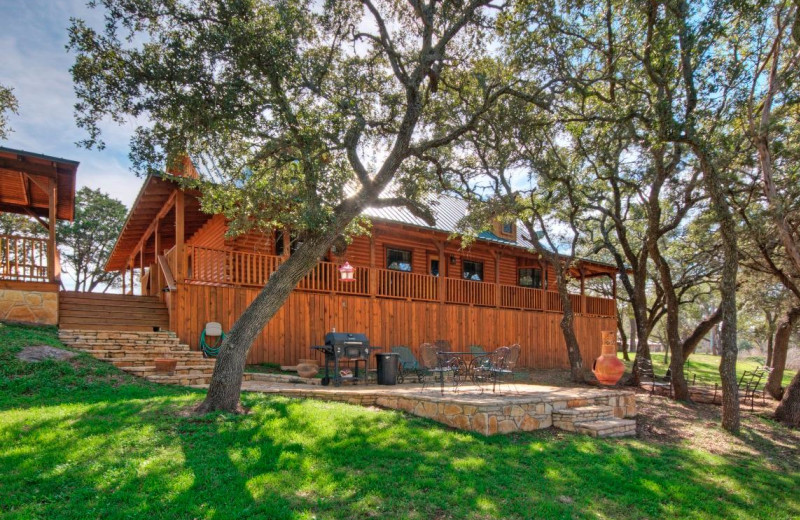 Cabin exterior at Thunderbird Resort.