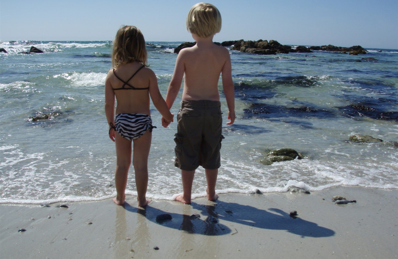 Day at the beach near Carmel Lodge.