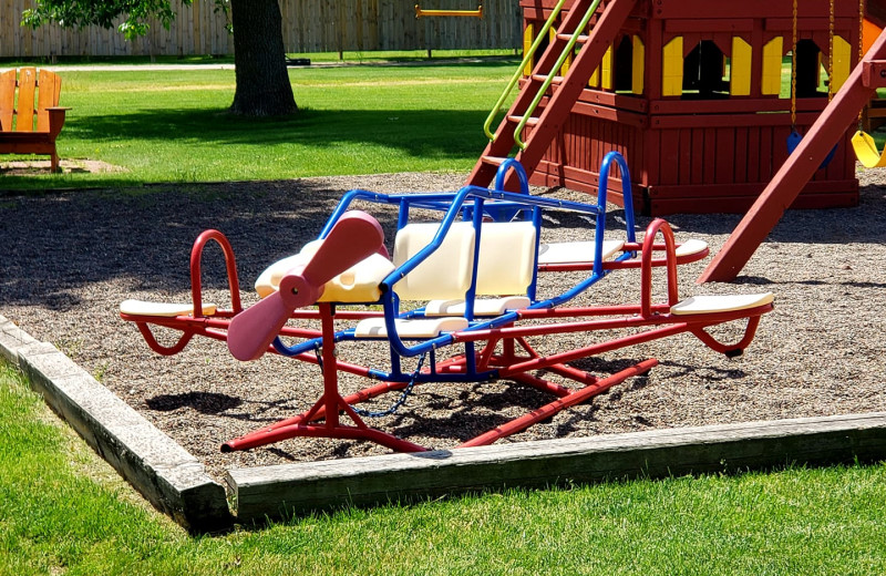 Playground at Appeldoorn's Sunset Bay Resort.