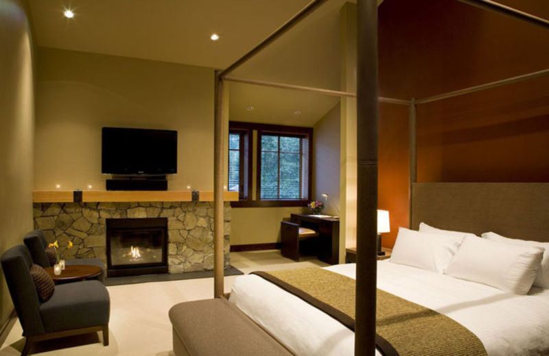 Guest suite at Nita Lake Lodge.