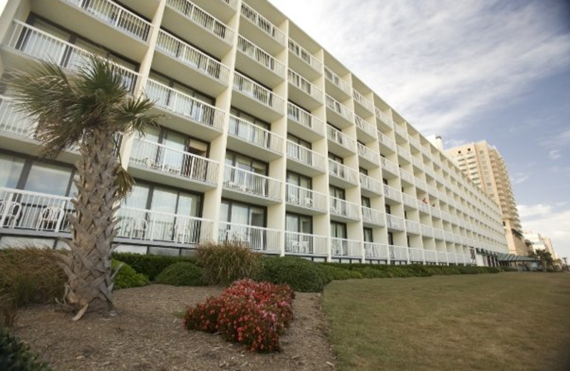 Exterior view of The Oceanfront Inn.