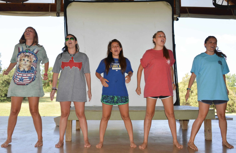 Dance at Camp Balcones Spring.