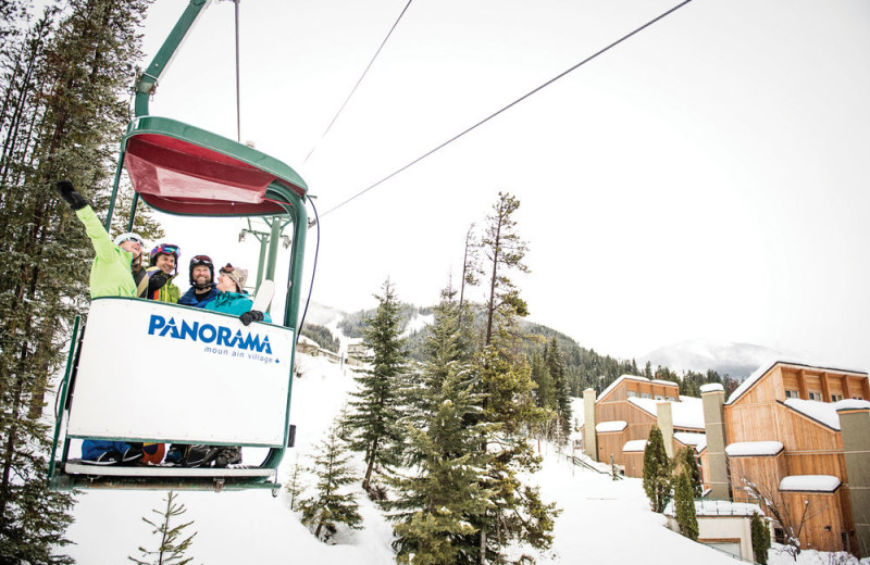 Skiing at Panorama Mountain Resort.