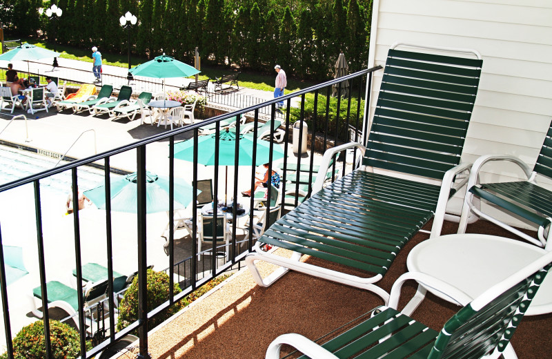 Outdoor pool at The Thompson House.