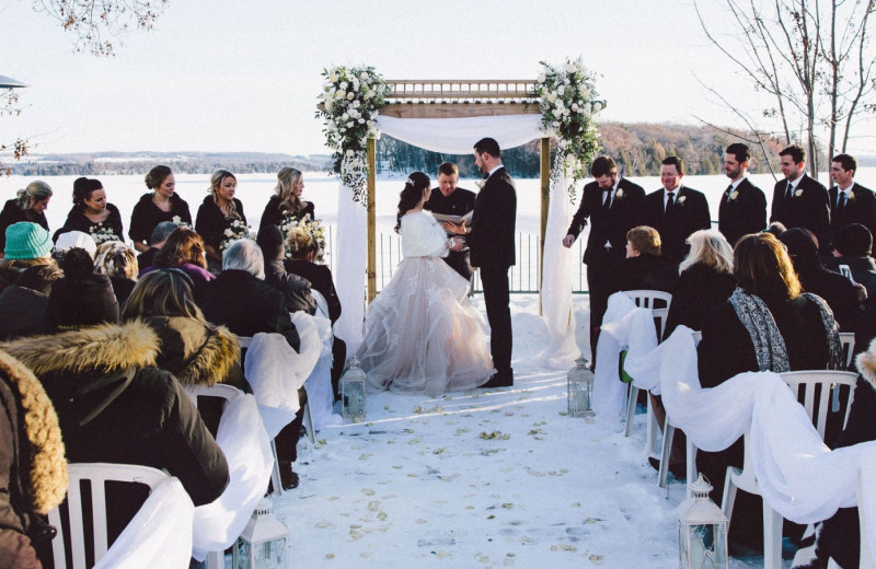 Weddings at Elmhirst's Resort.