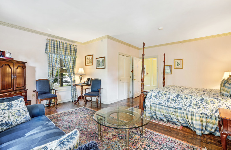 Guest room at Kent Manor Inn.