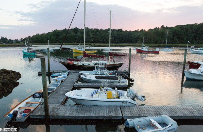 Dock at The Nonantum Resort.