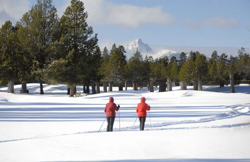 Skiing at Black Butte Ranch.