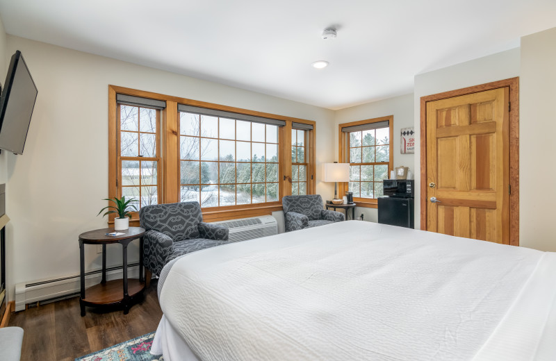 Guest room at Grey Fox Inn.