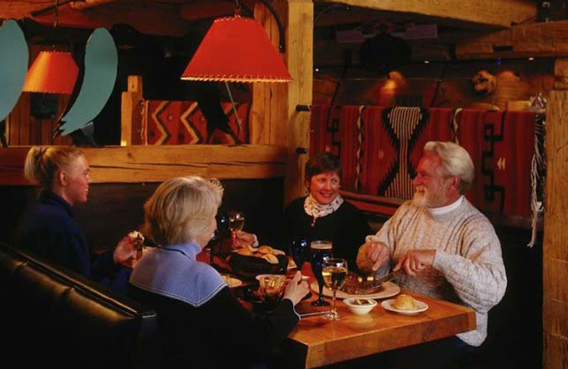 Dining at The Mountain Inn.