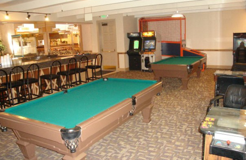 Pool tables at Chaparral Suites Scottsdale.