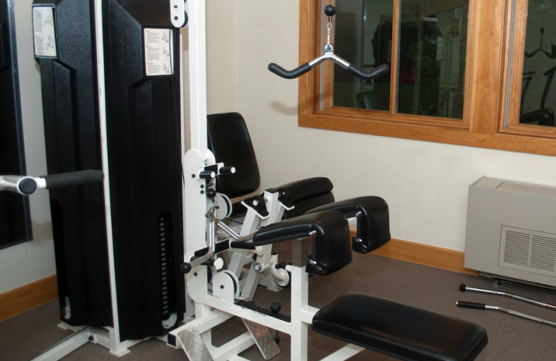 Fitness room at Minnewaska Lodge.