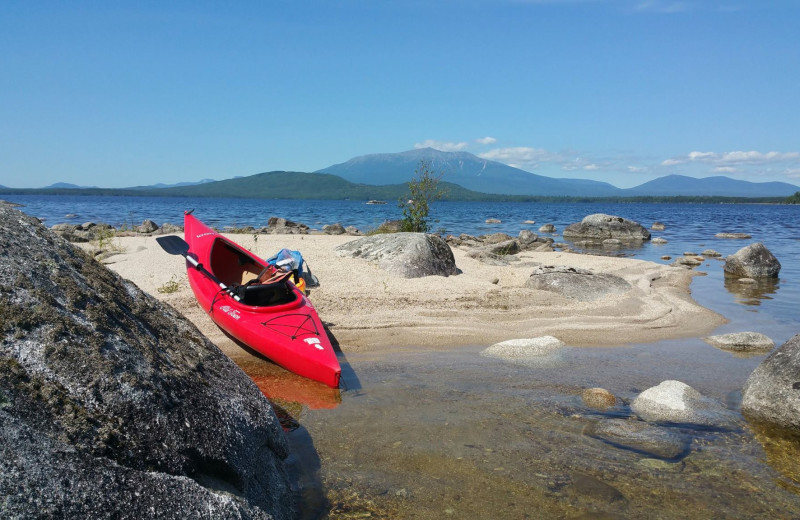 Kayaking at Northern Outdoors.
