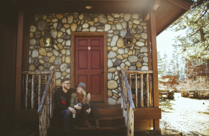 Couple at Black Bear Lodge.