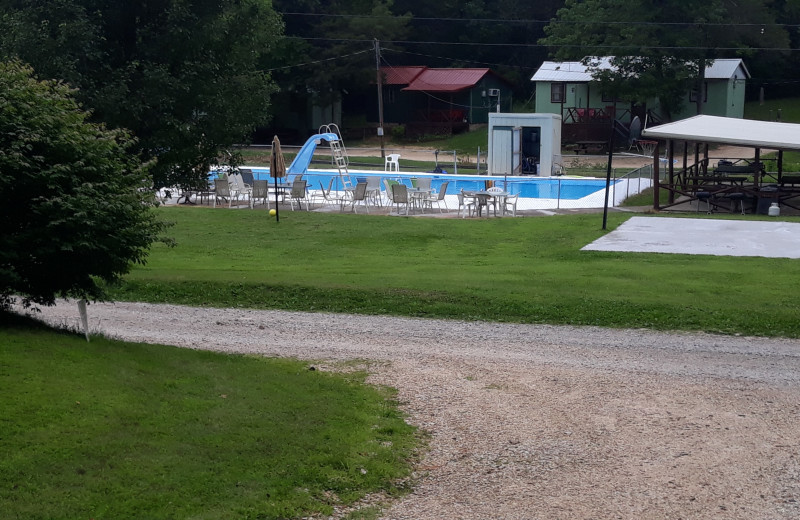 Pool at Blackburn's Family 