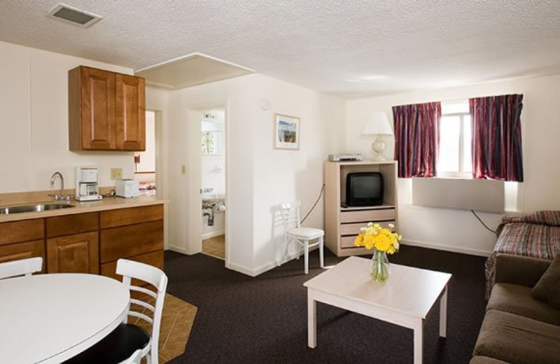 Guest room at Sands by the Sea.