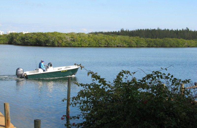 Fishing at Turtle Beach Resort.