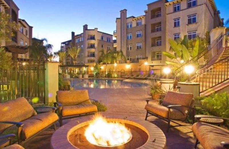 Vacation rental patio at Oakwood Worldwide Archstone Playa del Rey.