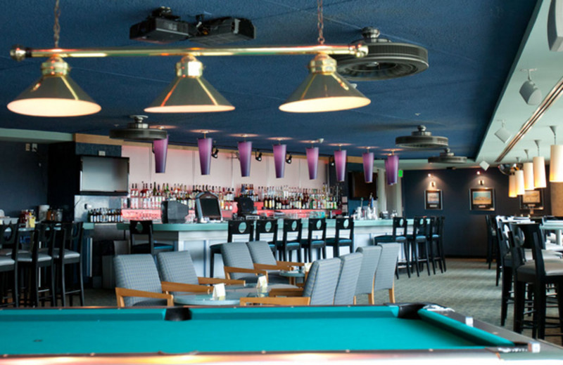 Billiard table at Avista Resort.