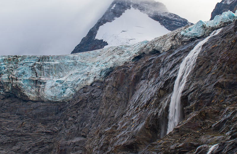 Glacier at Cariboos Lodge.