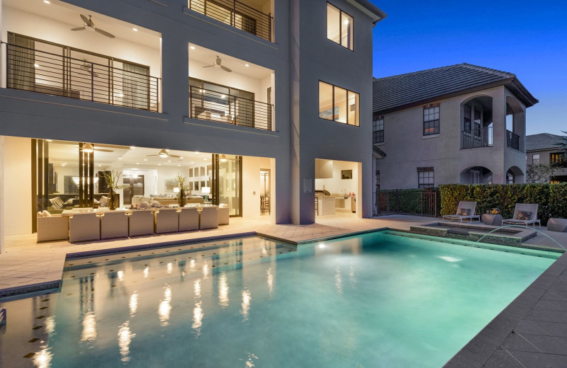 Rental pool at Reunion Vacation Homes.