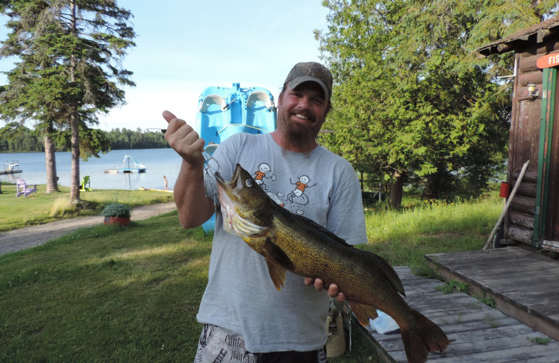 Fishing at Owls Nest Lodge.