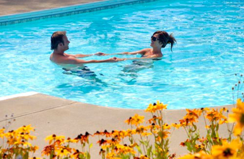 Outdoor pool at The Couples Resort.