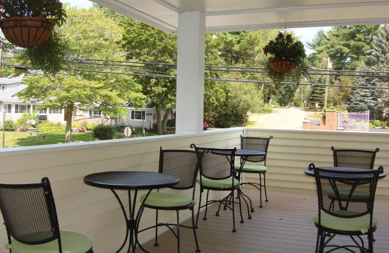 Patio at OgunquitHotels.net.