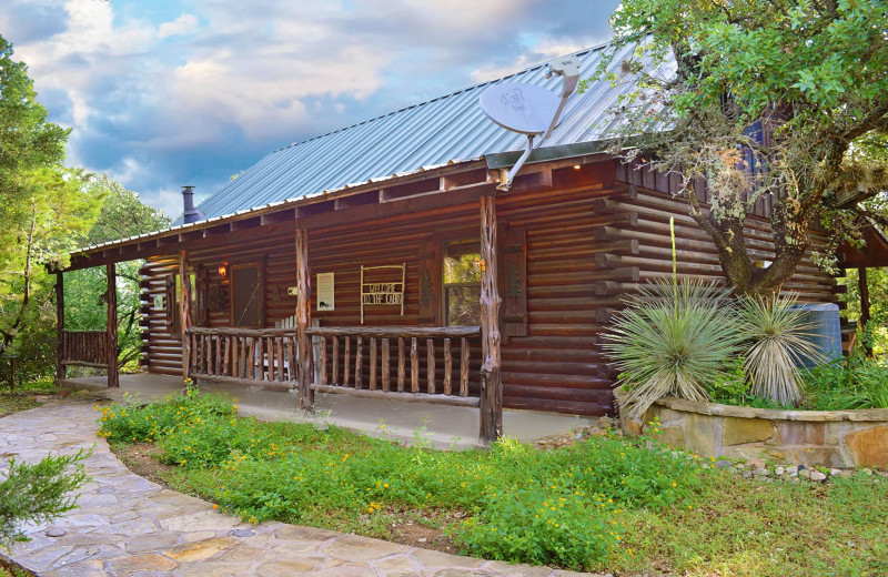 Rental exterior at Log Country Cove.