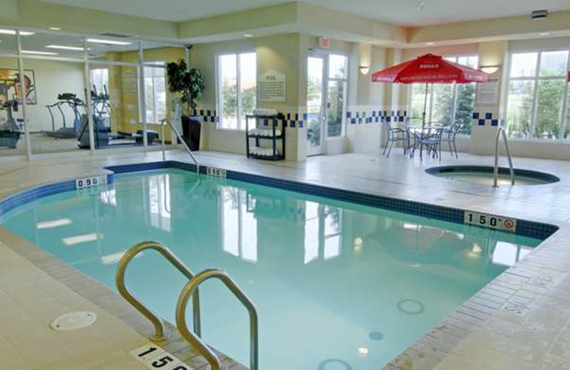 Indoor Pool at the Hilton Garden Inn Toronto/Burlington