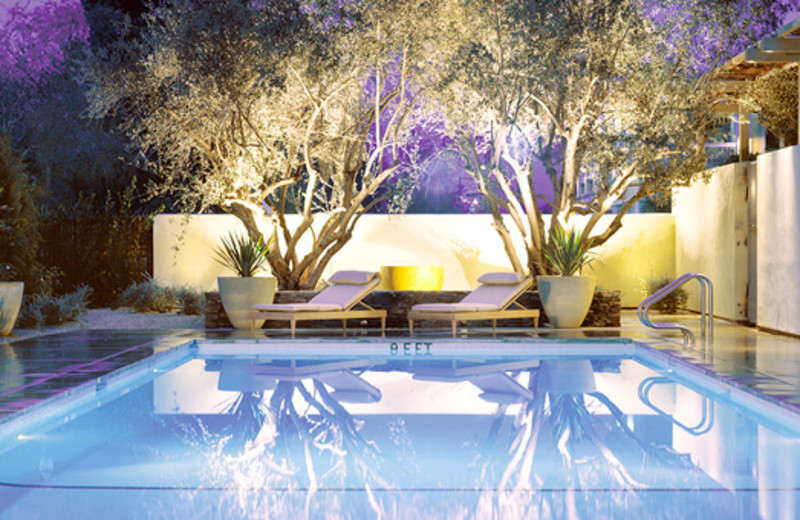 Outdoor pool at Hotel Healdsburg.