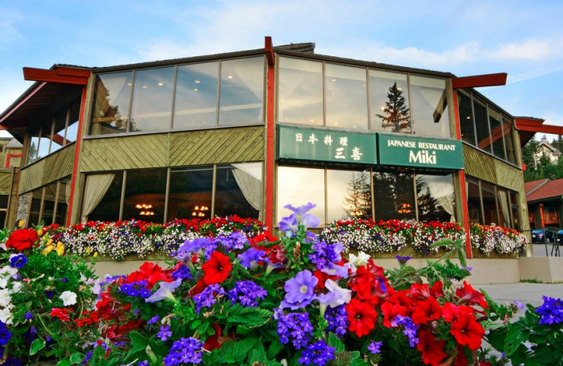 Restaurant exterior at Inns of Banff.