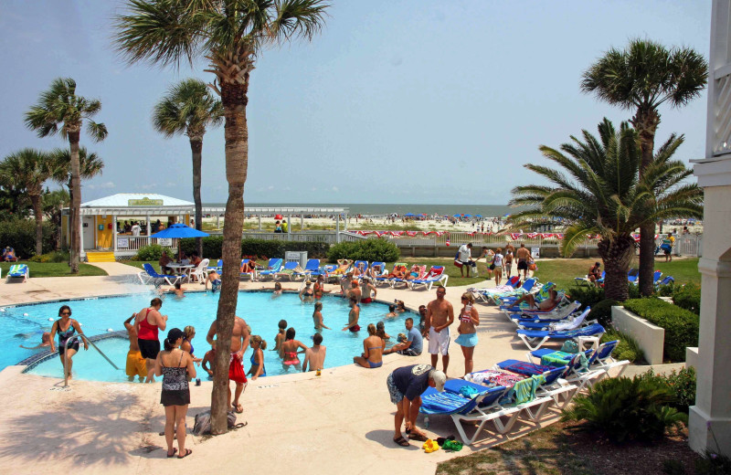 Outdoor pool at Fripp Island Golf & Beach Resort.