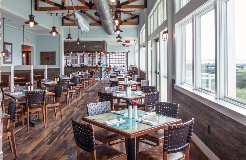 Dining at Charleston Harbor Resort