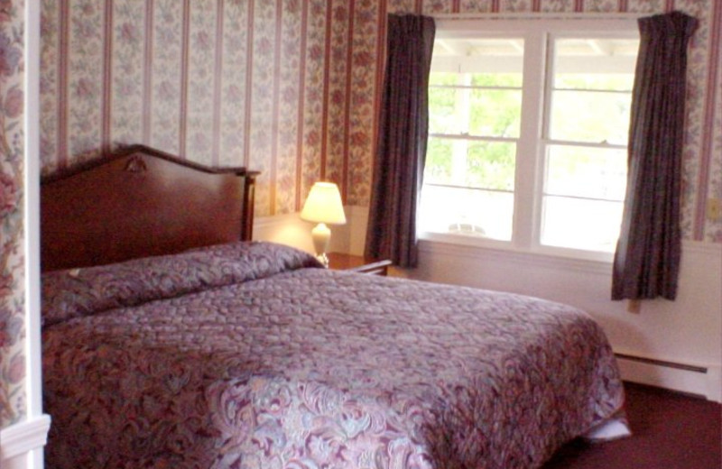 Guest room at Highland Lake Resort.