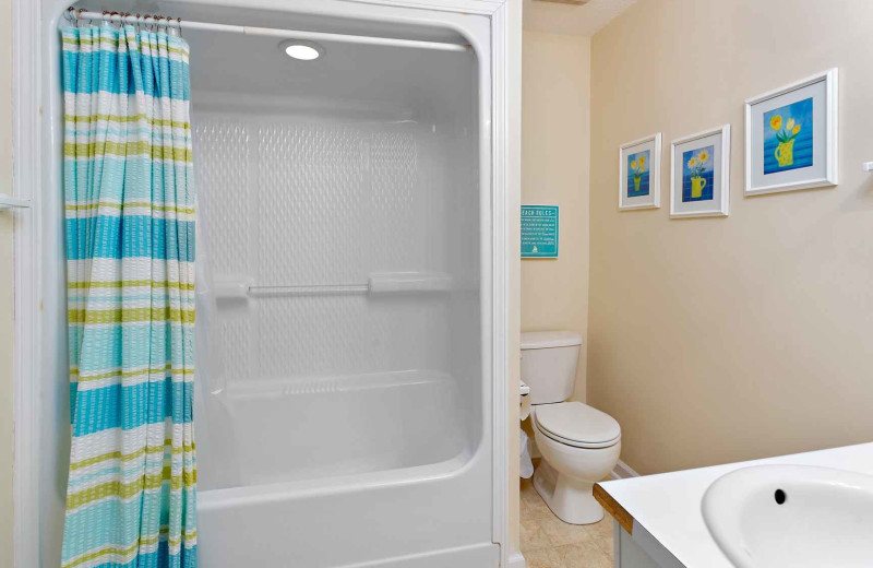 Bathroom at Real Escapes Properties - Demere Landing #135.