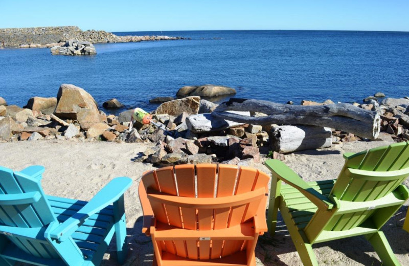 Beach view at Atlantic Vacation Homes.