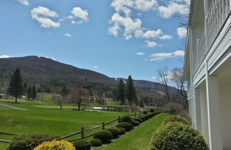 Golf course at The Thompson House.