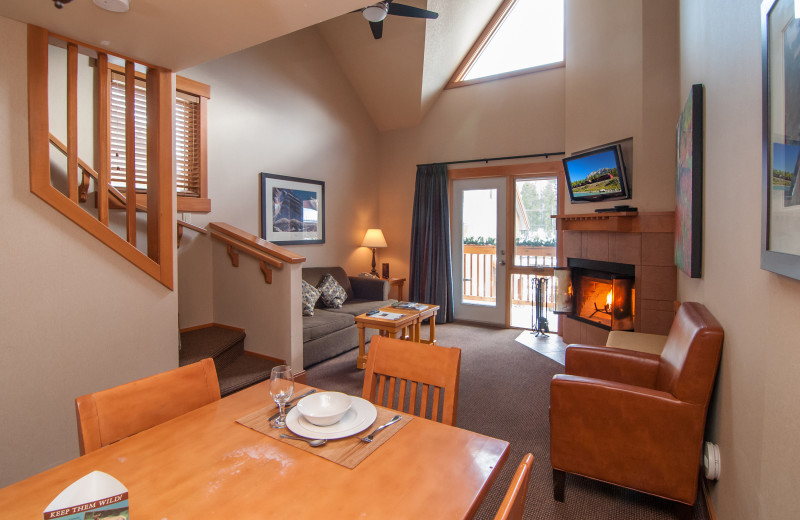 Guest room at Hidden Ridge Resort.