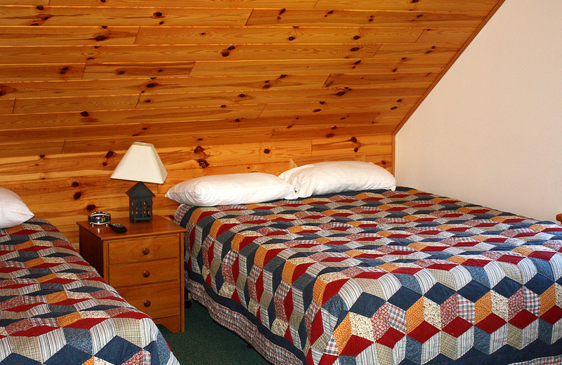 Cabin Bedroom at Benjamin's Beaver Creek Resort