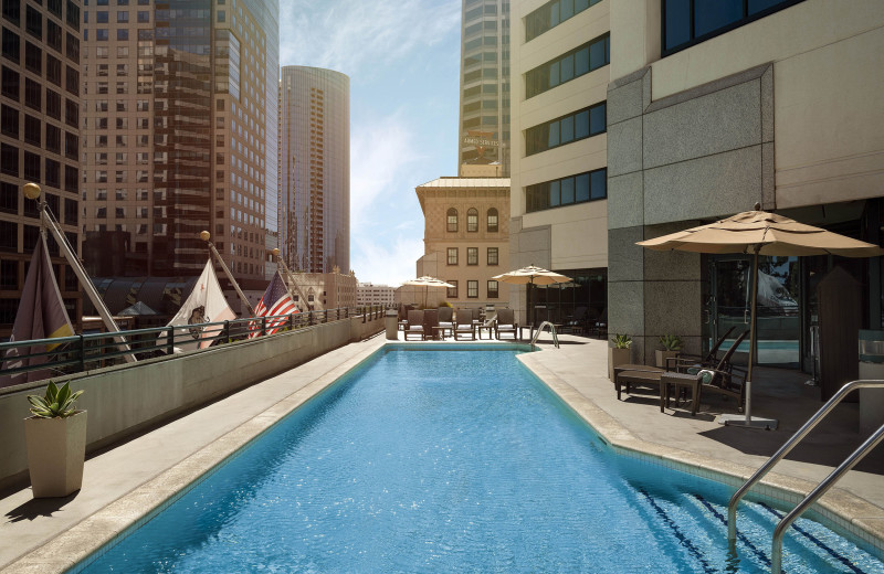 Outdoor pool at The Westin San Diego Emerald Plaza.