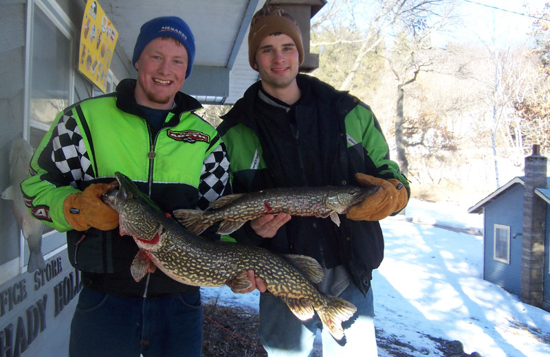 Fishing at Shady Hollow Resort and Campground.