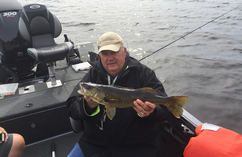 Fishing at Kabetogama Lake Association.