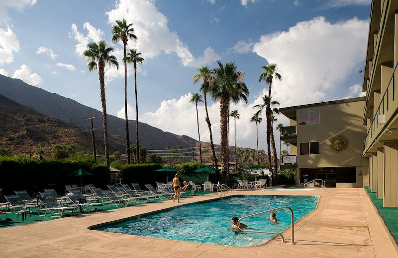 Outdoor pool at Royal Sun Inn.