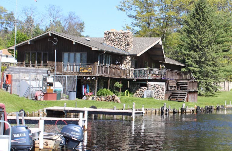 Exterior view of Popp's Resort.