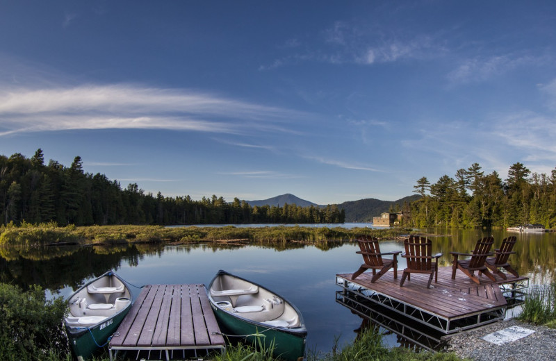 Lake view at Placid Bay Inn.