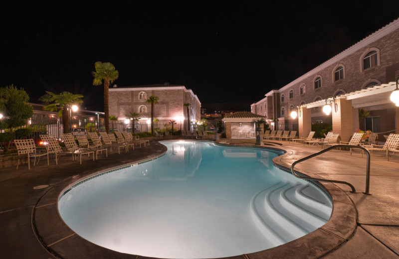 Outdoor pool at The Best Western Abbey Inn Hotel.