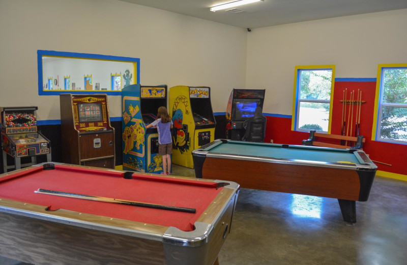 Activity room at MarVal Resort.