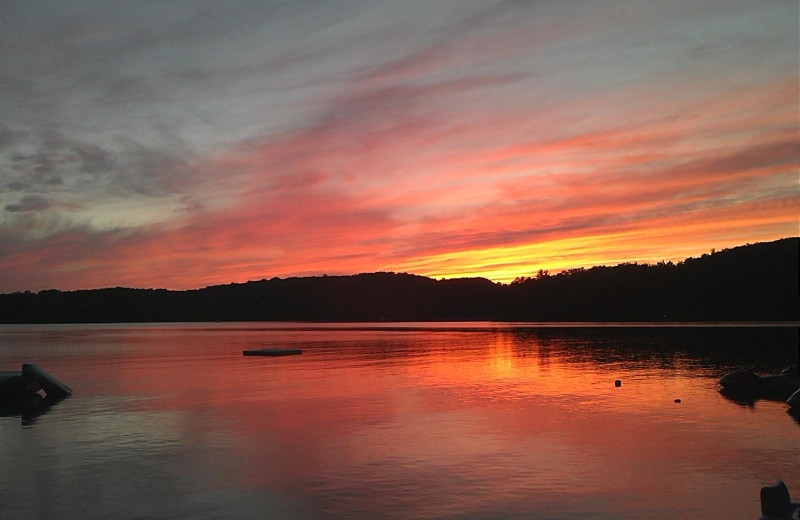 Sunrise at Lumina Resort.