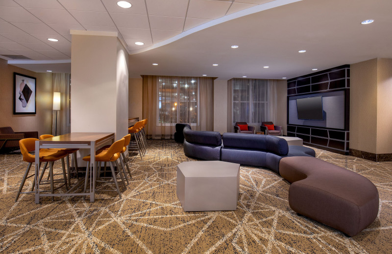 Lobby at Sheraton Atlanta Hotel.